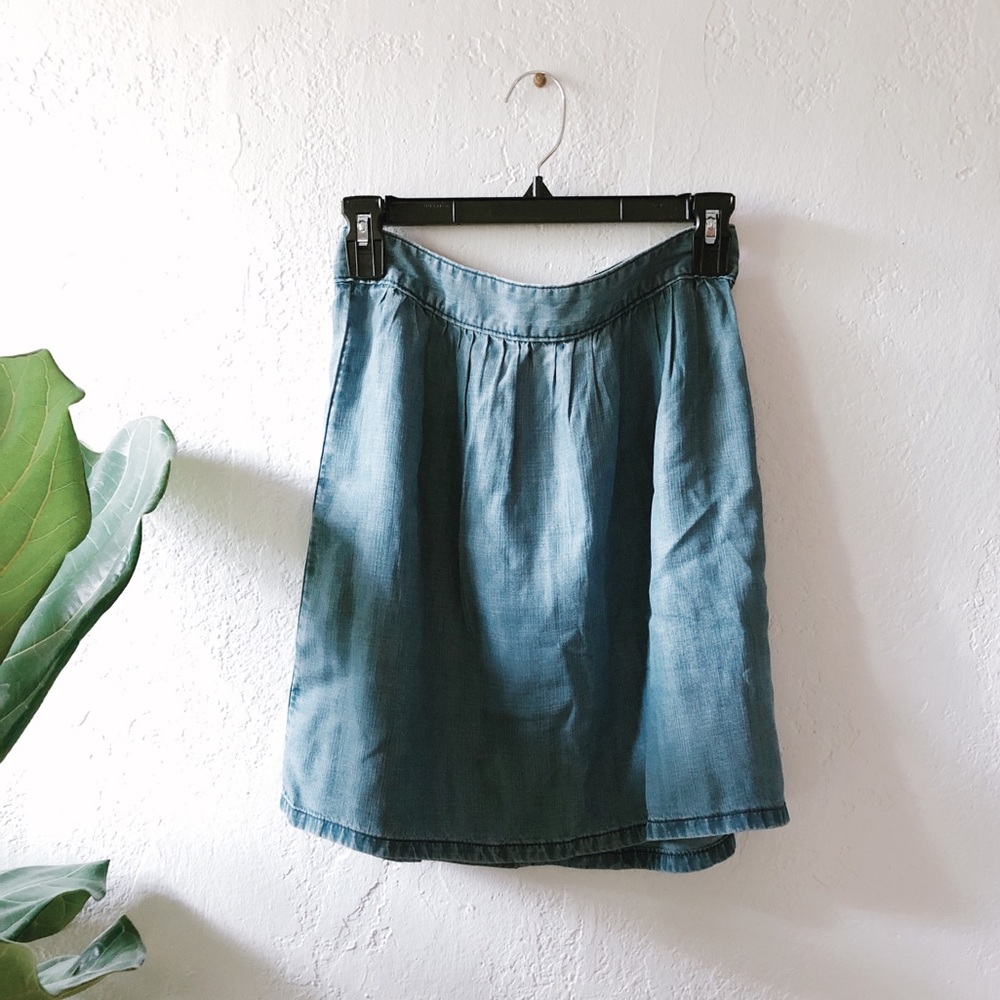 Chambray Skirt